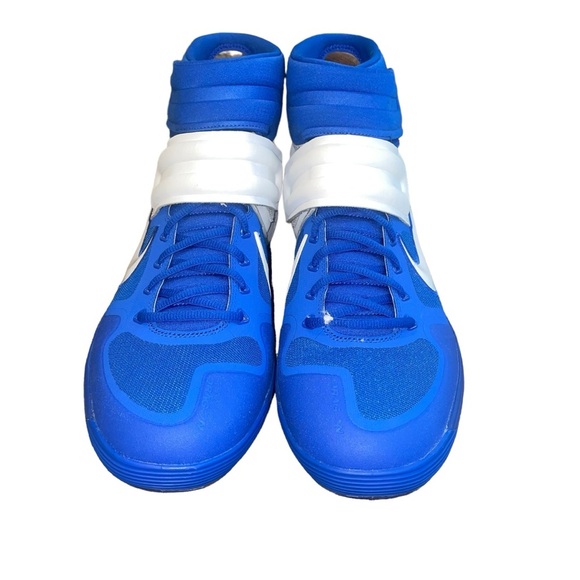 Nike Alpha Huarache Elite 2 Mid Baseball Cleats blue - Picture 3 of 7